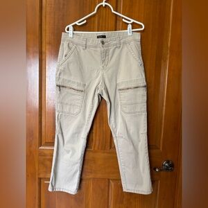 Supplies brand capri cargo pants .